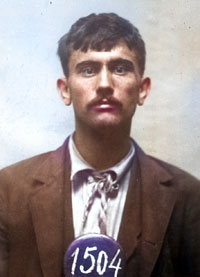 John Gatlan Yuma Territorial Prison notable inmate photograph